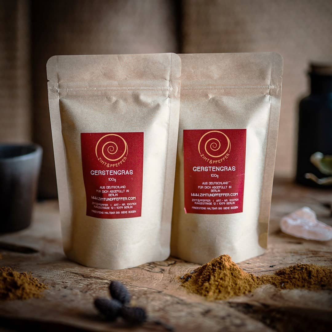 Gerstengras Pulver – Bild 2